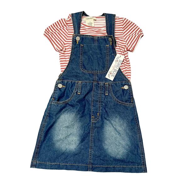 NWT Soho Blue Skirtall Outfit Size 7 - Picture 1 of 7